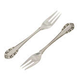 GEORG JENSEN 6 cake forks 'Lily of the Valley', 925 silver, 20th c. - photo 3