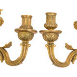 PAIR OF LOUIS XVI STYLE WALL APPLIQUES - Foto 2