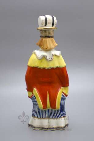 „Damast-Flasche Fröhlicher Clown Porzellan ДФЗ in Verbilki 1950 Bildhauer S. M. Orlow“ - Foto 3