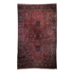 Hall/palace carpet. SAROUGH/PERSIA, 1st half of 20th century, ca. 510x300 cm.
