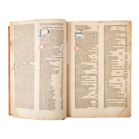 Exceptional and splendid rarity : Medieval encyclopedia, 15th c. - - Foto 4