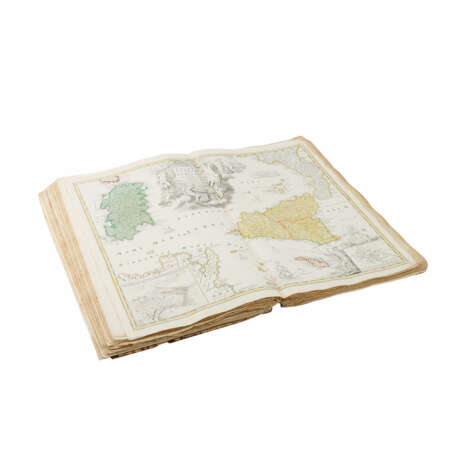 HOMANN ATLAS with 50 cards, extremely rare in this volume! - photo 4