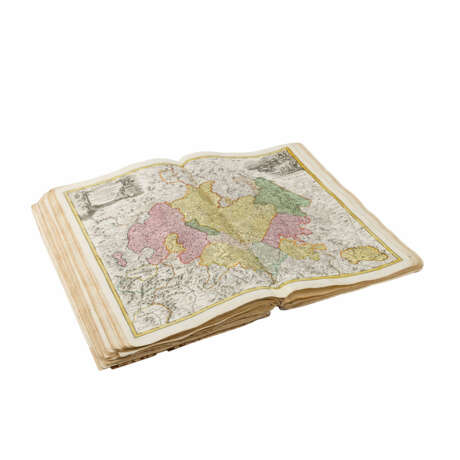 HOMANN ATLAS with 50 cards, extremely rare in this volume! - фото 6