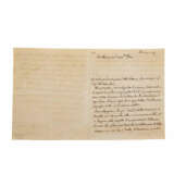 CASANOVA - Extremely rare letter of the famous adventurer. - photo 2