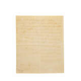 CASANOVA - Extremely rare letter of the famous adventurer. - photo 3