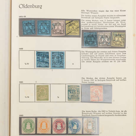 Old Germany Baden to Württemberg 1850-1870 **/O/* and covers - Foto 48