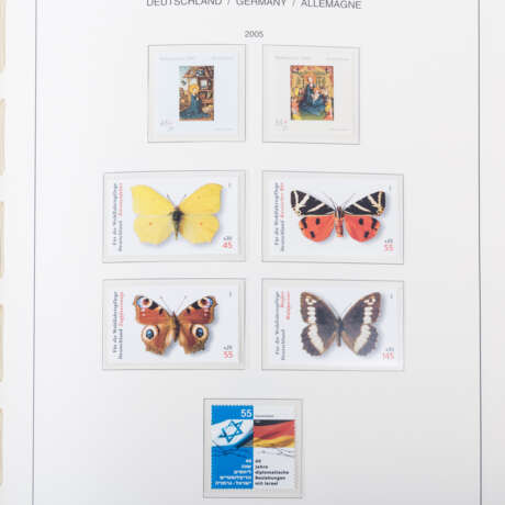 BRD collection with franking value v. approx. 1.700,- - фото 7