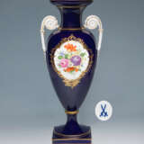 Große Kobaltfond-Vase. - Foto 1