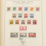 Germany ex 1851-1945, in condition */**/O, in Schaubek screw post binder, - Foto 64