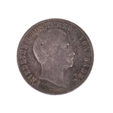 Baden - Commemorative florin 1857, Frederick I, visit to the mint, - Foto 1