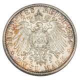 German Empire / Schaumburg Lippe - 2 Mark 1904, Prince George, - photo 2