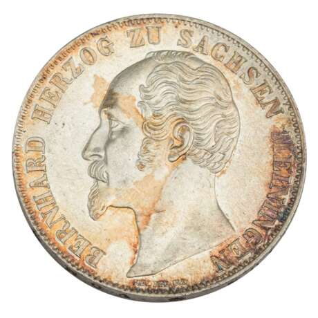 Saxe-Meiningen - Double Thaler 1854, - photo 1