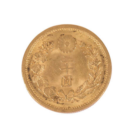 Japan/GOLD - 20 yen gold, - фото 1