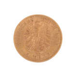 Württemberg/Gold - 5 Mark 1877/F, King Karl, - Foto 2