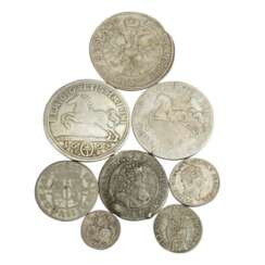 Old German States - 8 coins, including