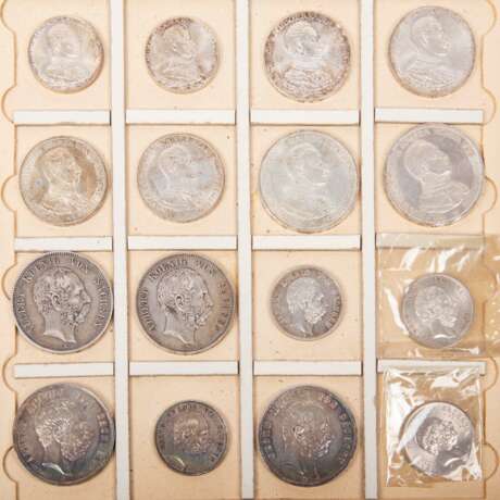 Another tableau with 27 coins German Empire, - photo 2