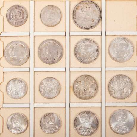 Another tableau with 27 coins German Empire, - photo 3