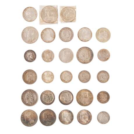 German Empire - 28 coins on tableau, - Foto 1