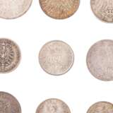 German Empire - 28 coins on tableau, - фото 3