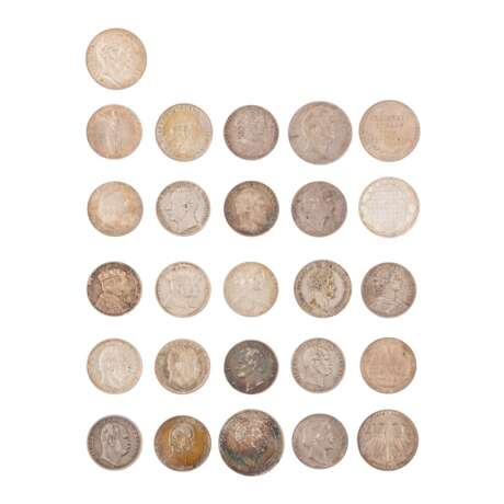 Tableau German States with 26 coins, - photo 1