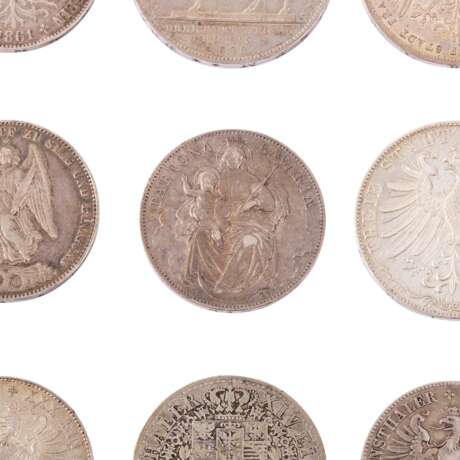 Tableau German States with 26 coins, - фото 8
