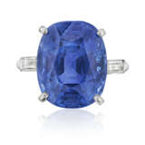 SAPPHIRE AND DIAMOND RING MOUNTED BY CARTIER - фото 4