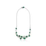 NO RESERVE | EMERALD AND DIAMOND NECKLACE - фото 1