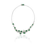 NO RESERVE | EMERALD AND DIAMOND NECKLACE - фото 3