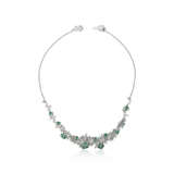 NO RESERVE | EMERALD AND DIAMOND NECKLACE - фото 4
