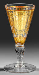 Seltener Zwischengold-Pokal mit Wappen