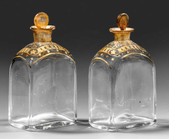 Paar Barock-Flaschen mit Stöpseln - photo 1
