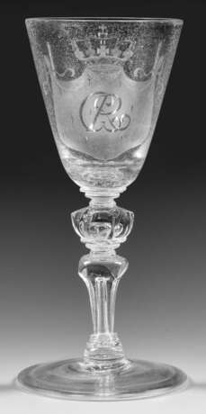 Barock-Pokal mit Herrscher-Monogramm - Foto 1