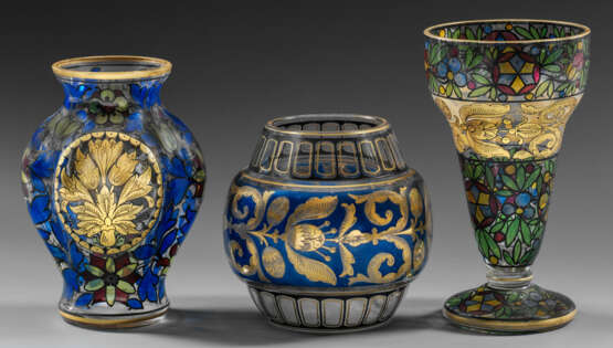 Drei Vasen von Julius Mühlhaus & Co. - photo 1