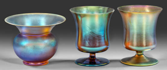 Drei kleine WMF-"Myra"-Vasen - фото 1