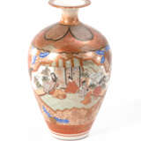 Sehr fein bemalte Satsuma Vase. - Foto 1