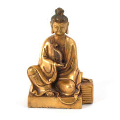 Buddha mit Ruyi-Zepter. 