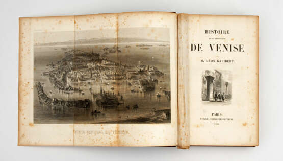 Galibert, Leon: "Histoire de la Republique de Venise". - Foto 1