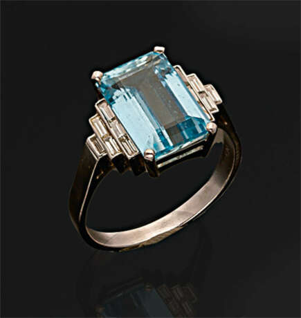 Aquamarin-Ring - photo 1