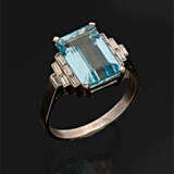 Aquamarin-Ring - photo 1