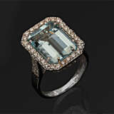 Eleganter Aquamarin-Ring - Foto 1