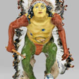 Seltene Figur eines tanzenden Indianers - фото 1