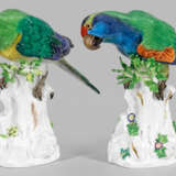 Paar Papageienfiguren - Foto 1