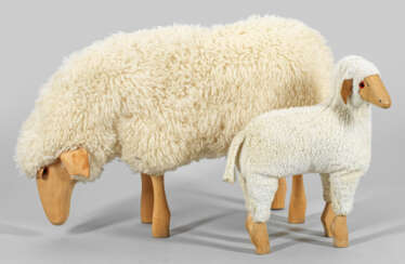 Zwei Schafe von Hanns Peter Krafft