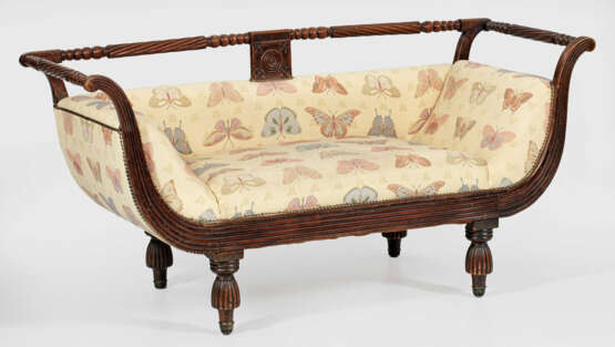 Kleines viktorianisches Sofa - Foto 1
