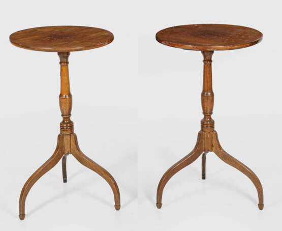 Paar Regency-Wine Tables - Foto 1