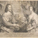 nach van Dyke: König Charles I. und Königin Henrietta Maria". - Foto 1
