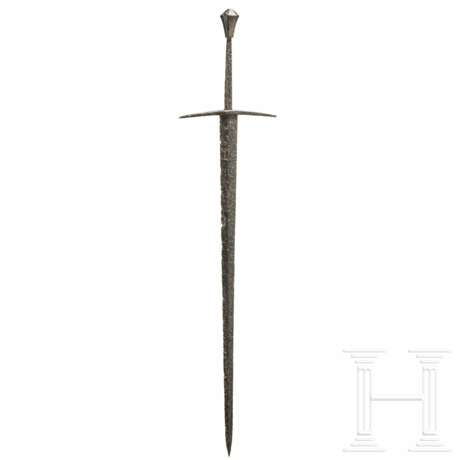 Ritterliches Schwert zu anderthalb Hand, Passau, um 1450 - Foto 1