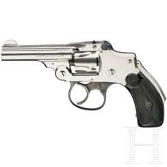 Smith & Wesson Mod. .32 Safety Hammerless 3rd Model, vernickelt