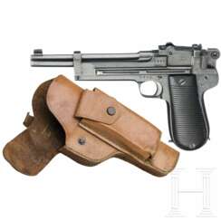 Nord-Vietnam - Unbekannte Pistole "SAPBK", mit Tasche