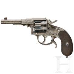 Offiziers-Reichsrevolver Mod. 1883, Dreyse, mit Doppelabzug und Ausstoßer